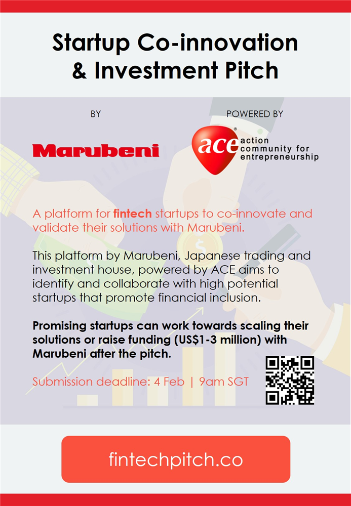 Startup Co-innovation and Investment Pitch by Marubeni